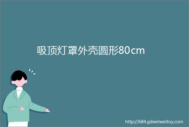 吸顶灯罩外壳圆形80cm